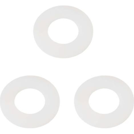 Lot de 3/6 joints de diaphragme en caoutchouc de 65 mm, pour valve de chasse pneumatique Dudley Vantage 314574, convient pour joint de rondelle simple Niagara Vantage 65 mm (lot de 6) (1/5)