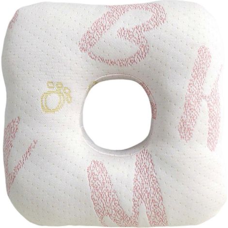 Oreiller de récupération pour piercing d'oreille pour les personnes dormant sur le côté - Ergonomique avec trous pour les oreilles - pour soulager la douleur et les chondrocytes nodulaires-AquaForge (1/5)