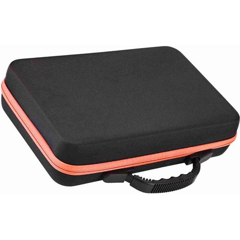 Transportkoffer für ätherische Öle, Hartschalenkoffer, 60 Fläschchen, geeignet für Fläschchen 5 ml, 15 ml (Orange) (1/5)