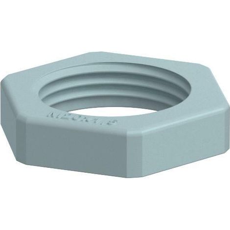 OBO Bettermann Contratuerca M20 Poliamida gris plata RAL 7001, 2048779