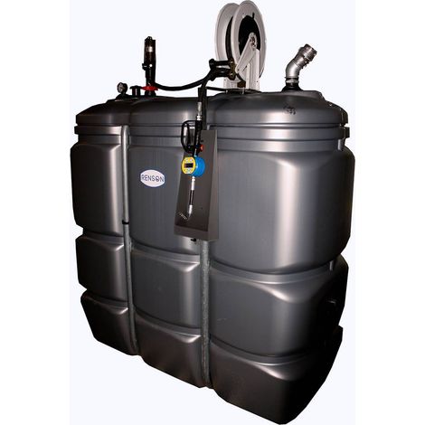 Cuve de stockage huile 1500L PEHD RENSON