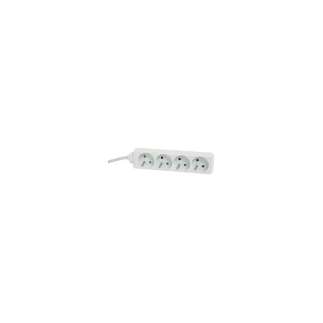 DEBFLEX - BLOC 4 PRISES 2P+T 16A 1M BLANC - 716343