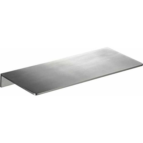 1 Étagère murale adhésive, inox, sans perçage, 30 cm, salle de bains (1/5)