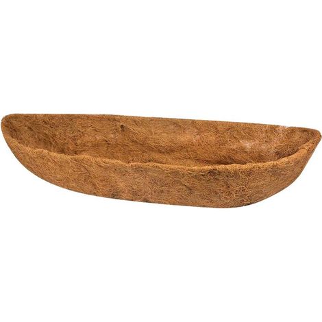 24 pouces hanging mural Coconut Brown pad Garden Coconut Brown pad Liner réglable remplacement panier Liner pour panier à fleurs panier (1/4)