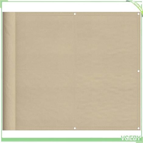 Paravent / écran de balcon - FAFEICY - 4000180 - 90x800 cm - 100% polyester oxford - Beige (1/5)