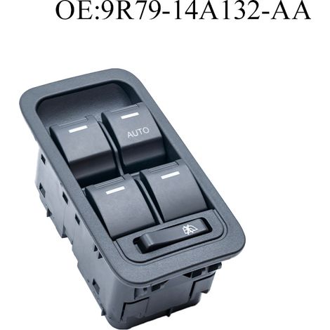 Die Teilenummer 9R79-14A132-AA ist für elektrische Fensterheberschalter und Fensterhebersteuerungen von Ford-Fahrzeugen mit Rechtslenkung geeignet. (1/4)