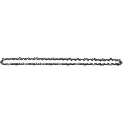 Führungsschiene und Kette für Kettensägen, Kettensägenkette für 40 cm (16") Führungsschiene / 3/8" Teilung, niedriges Profil / 1,3 mm Treibgliedstärke / halbrunde Schneidezähne / 55 Treibglieder - Kom (1/4)