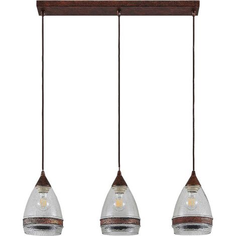 Ceiling Lightdimmable 'Millina' made of Glass for Kitchen