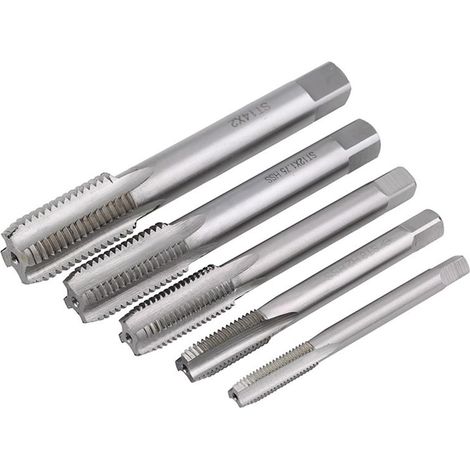 Taraud à goujure droite M9x1,5 HSS pas à droite, pour métal (1/5)
