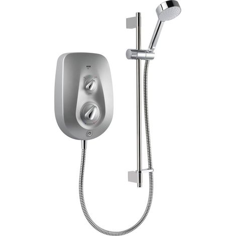 Mira VIE Electric Shower 9.5kw Modern Chrome Bathroom 1.1788.513 (1/4)