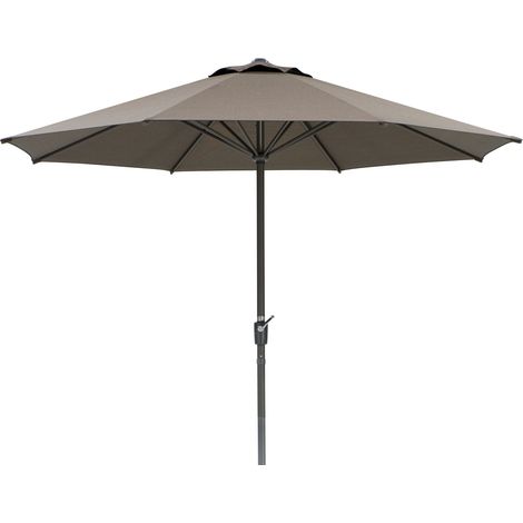 VCMittelstockschirm 'Korsika', Ø ca. 320 cm, silbergrau (1/5)