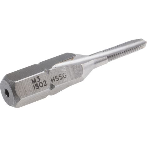 Taraud M3, Métrique, HSS ( Prix pour 1 )