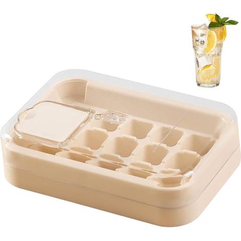 Cubitera de silicona de 15 compartimentos – Antidesbordamiento, para whisky, cócteles, café. (1/5)