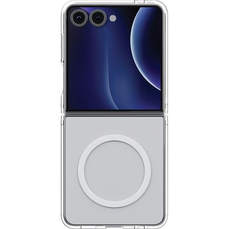 Funda UNIQ LifePro Xtreme para Samsung Galaxy Z Flip7 con carga Magclick transparente (1/2)