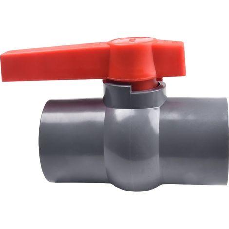 Connecteur coulissant pour robinet à boisseau sphérique en PVC pour équipement de piscine, contrôle du débit avec tailles de tuyau 20/25/32/40/50 mm (50 mm) (1/5)