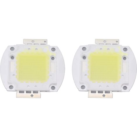 de 2 LED rondes haute puissance 100 W lumière blanche 9600
