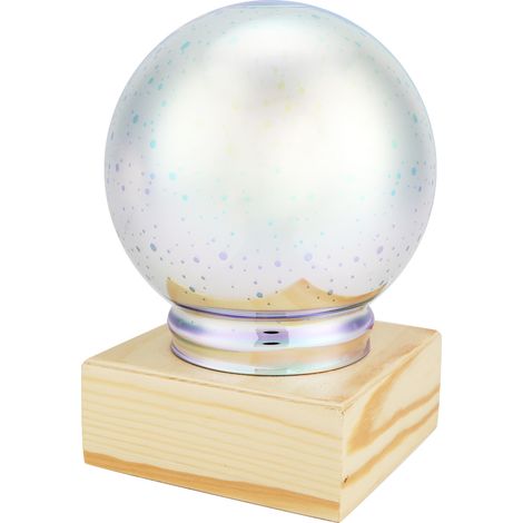 Lampe De Table En Verre Avec Effet Étoile 3D - Lampe LED À Changement De Couleur - Décoration Intérieure USB - 1 Pièce (1/5)