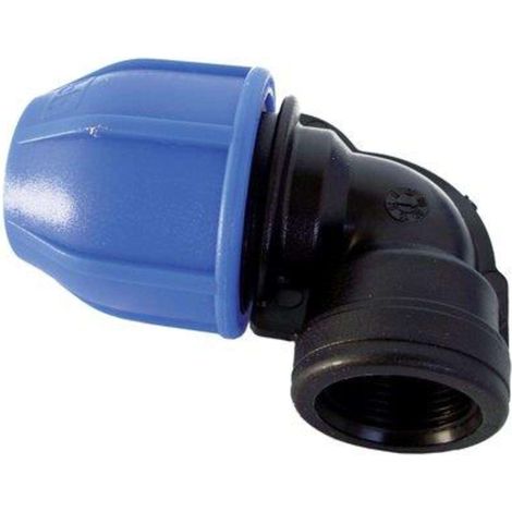 GOMITO A COMPRESSIONE FILETTO FEMMINA PN16