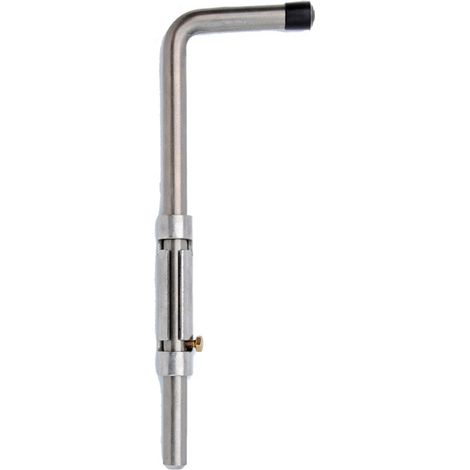 Cerradura BOURG MERMIER casquillo reforzado ajustable - 16 x 300 mm - Cincado blanco - M-455303