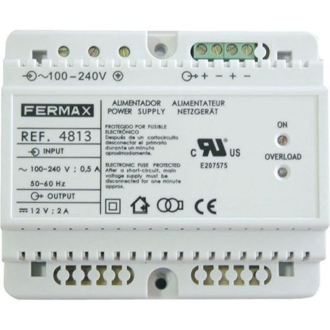 100-240VAC / 12VDC-2A FERMAX 4813 Netzteil