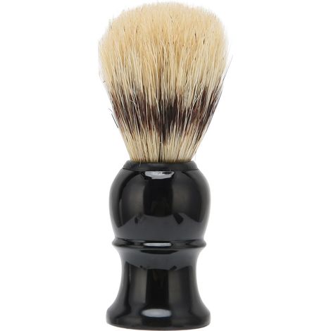 Brosse de Rasage Douce à Poils Denses, Absorption d'Eau Optimale, Outil Professionnel pour Salon et Voyage (1/5)