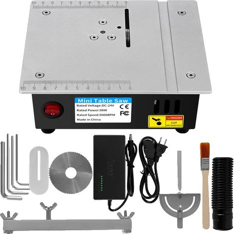 Scie sur table, moteur puissant, design compact, Style A-96W (1/2)