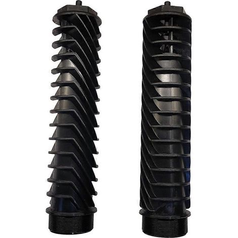Lot de 2 pièces pour moteurs Detroit DD13 DD15 : boîtier de refroidisseur d'huilefiltre et tube de support A4721860095noir (1/5)