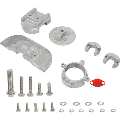 Aluminium Anode Kit for Mercruiser 888756Q01 High-Strength Rust-Proof Aluminium Anode Kit for Mercruiser Alpha 1 Generation 2 Sterndrives (1/4)