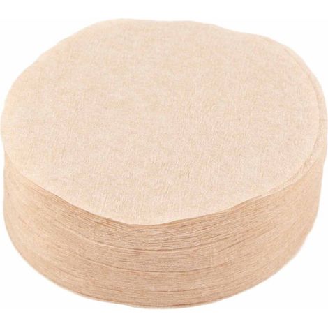 piece per set coffee filter replacement filter for moka coffee, heat resistant, white, 6 (1/5)