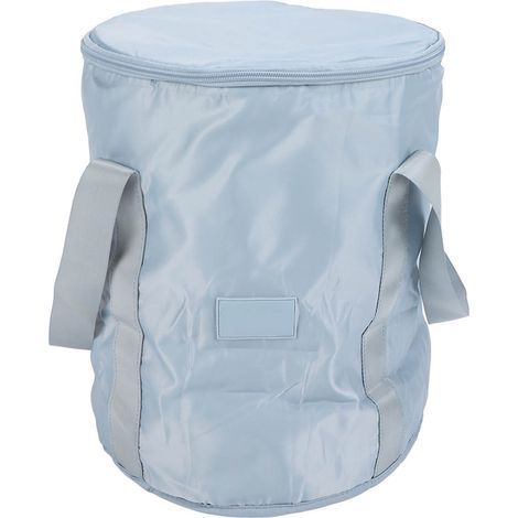 Bassin de trempage pour pieds en tissu Oxford pliable, seau à eau pour bain de pieds avec couvercle et poignées (1/5)