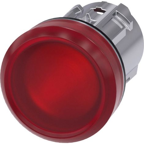 Siemens 3SU1051-6AA20-0AA0 Leuchtmelder flach Rot 1 St. (1/3)