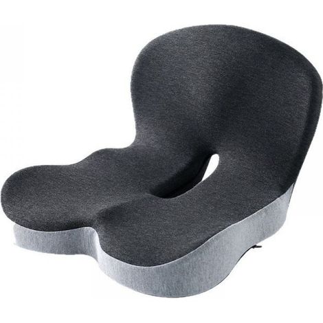 1 Cojín de asiento, espuma viscoelástica, correa ajustable, soporte lumbar, camión, conductor de camión (1/5)