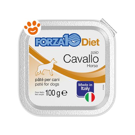 Forza10 Dog Solo Diet Cavallo - Forza10 Dog Solo Diet Cavallo - Vaschetta Da 100 Gr