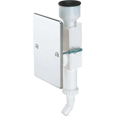 Siphon pour évacuation de condensats Blanc x 1"