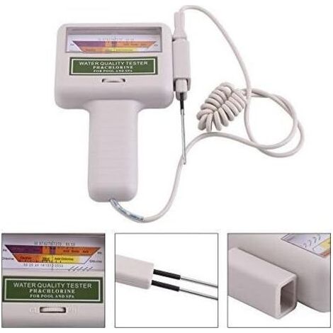 Automatischer pH-Tester, Chlor-pH-Meter, digitaler Wasseranalysator, speziell für Schwimmbäder, Whirlpools und Aquarien (1/5)