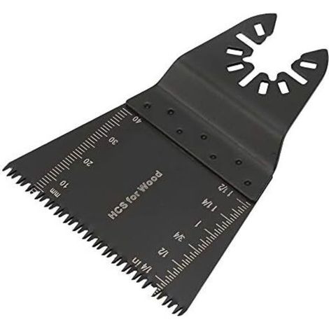 Juego de 10 hojas de sierra oscilante de 65 mm, hojas de corte de metal multifunción, para corte eléctrico de madera [A+++] (1/4)