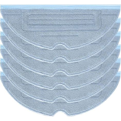Paquete de 6 almohadillas y accesorios para la mopa Roborock S7 Pro Ultra MaxV Plus (1/4)