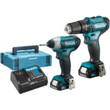 MAKITA KIT TRAPANO C/PERC + AVVIT CLX228AJ 12V CXT