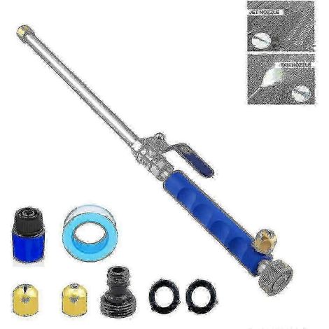 Jet Nozzle Power Washer For Garden Hose Hydro Jet 2-in-1 High Pressure Washer Tools With 2 Different NozzlesTJ (1/5)
