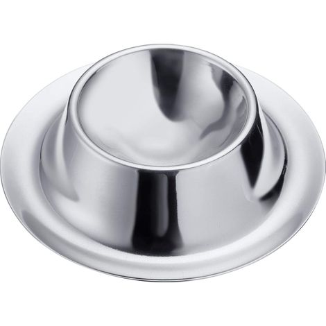 4 Coquetier, Acier Inoxydable, Empilable, Bord Large, ø 8,5 cm, Petit Déjeuner (1/5)