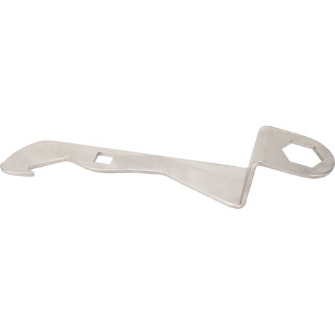 Clé à hélice marine en acier inoxydable 304, longueur 25,4 cm, pour écrou hexagonal 1-1/16 pouces et écrou quadrilatère 0,56 pouces (1/5)
