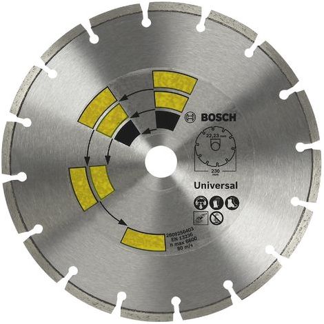 DISCO DIAMANTATO UNIVERSAL  125 MM (1/2)