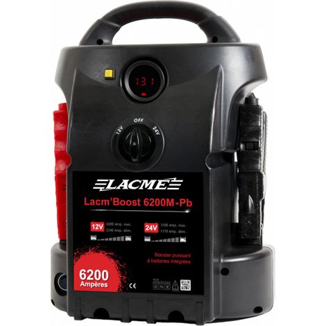 Akku & Ladegerät LACME Lac'Boost 6200M-PB mit Bleibatterie - 12/14V 6200A - 515500
