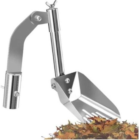 Pelle de Nettoyage pour Gouttières - Racloir de Gouttière pour Feuilles Mortes et Débris Accessoire de Nettoyage en Anti-Rouille pour Débouchage Saisonnier et Entretien des Descentes (1/5)