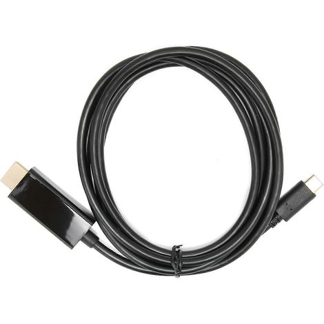 USB-C-zu-HDMI-Adapter, tragbares HD-Datenkabel für Videokonferenzen, 4K-Videoanschluss, kompatibel mit Smartphones und Laptops (1/5)
