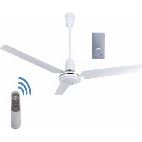 Deckenventilator ohne Licht 90 cm 60 W, Fernbedienung (1/5)