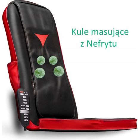 Esterilla de masaje Shiatsu Gateway Naphrite con calefacción y vibración.