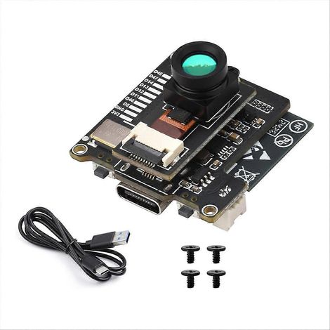 Module caméra thermique infrarouge ESP32-S3, équipé d'un ESP32-S3-WROOM-1, d'une matrice infrarouge 80x62 pixels et d'un port d'extension externe A. (1/5)