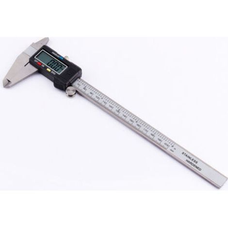 Pied à coulisse numérique électronique, résolution de 0,0005 pouce, grand écran LCD, vitesse maximale de mesure de 60 pouces, adapté au polissage de bijoux et à la menuiserie