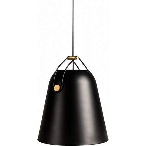 [GEBRAUCHT] B-Ware LEDS C4 Hängeleuchte Pendelleuchte Napa schwarz gold Lampe Beleuchtung (1/2)